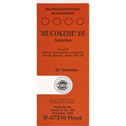 MUCOKEHL Tabletten D 5 20 St – Артикул 4548953 (артикул 4548953) Германия