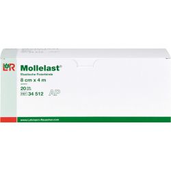 MOLLELAST Binden 8 cmx4 m wei 20 St – Артикул 4781566 (артикул 4781566) Германия