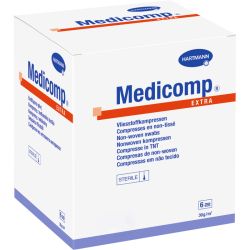 MEDICOMP extra Vlieskomp.unsteril 5x5 cm 6lagig 100 St – Артикул 4783915 (артикул 4783915) Германия