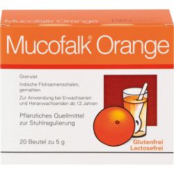 MUCOFALK Orange Gran.z.Herst.e.Susp.z.Einn.Beutel 20 St – Артикул 4891846 (артикул 4891846) Германия