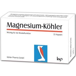 MAGNESIUM KHLER Kapseln 1X15 St – Артикул 6103379 (артикул 6103379) Германия