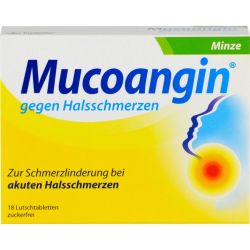 MUCOANGIN Minze 20 mg Lutschtabletten 18 St – Артикул 6129947 (артикул 6129947) Германия