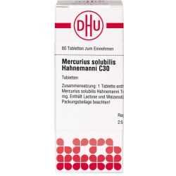 MERCURIUS SOLUBILIS Hahnemanni C 30 Tabletten 80 St – Артикул 7141761 (артикул 7141761) Германия