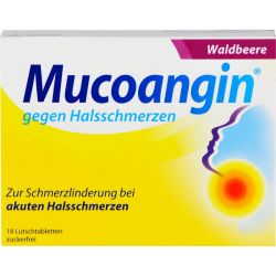 MUCOANGIN Waldbeere 20 mg Lutschtabletten 18 St – Артикул 7314486 (артикул 7314486) Германия