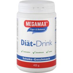 MEGAMAX Dit Drink Schoko Pulver 425 g – Артикул 7577659 (артикул 7577659) Германия
