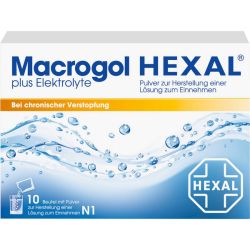 MACROGOL HEXAL plus Elektrolyte Plv.z.H.e.L.z.E. 10 St – Артикул 8875318 (артикул 8875318) Германия