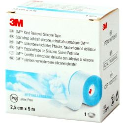 3M silikonbeschichtetes Pflaster 2,5 cmx5 m Rolle 1 St – Артикул 9079813 (артикул 9079813) Германия
