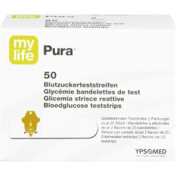 MYLIFE Pura Blutzucker Teststreifen 50 St – Артикул 9265591 (артикул 9265591) Германия