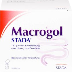MACROGOL STADA 13,7 g Plv.z.Her.e.Lsg.z.Einnehmen 50 St – Артикул 9404242 (артикул 9404242) Германия