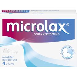 MICROLAX Rektallsung Klistiere 4X5 ml – Артикул 9651609 (артикул 9651609) Германия