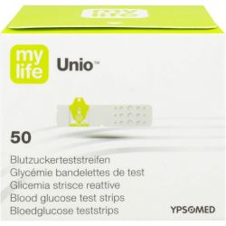 MYLIFE Unio Blutzucker Teststreifen 50 St – Артикул 9884897 (артикул 9884897) Германия