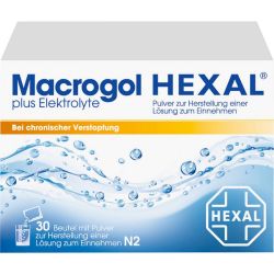 MACROGOL HEXAL plus Elektrolyte Plv.z.H.e.L.z.E. 30 St – Артикул 10041661 (артикул 10041661) Германия