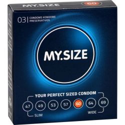 MYSIZE 60 Kondome 3 St – Артикул 10117275 (артикул 10117275) Германия