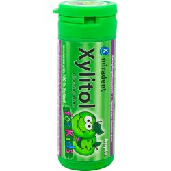 MIRADENT Xylitol Chewing Gum Kids 30 g – Артикул 10302624 (артикул 10302624) Германия