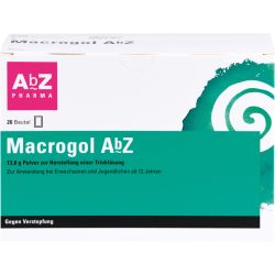 MACROGOL AbZ Plv.z.Her.e.Lsg.z.Einnehmen 20 St – Артикул 10398877 (артикул 10398877) Германия