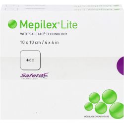 MEPILEX Lite Schaumverband 10x10 cm steril 10 St – Артикул 11511689 (артикул 11511689) Германия