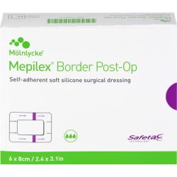 MEPILEX Border Post-OP Schaumverb.haftend 6x8 cm 10 St – Артикул 11639113 (артикул 11639113) Германия