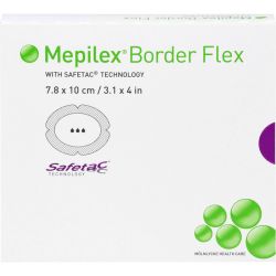 MEPILEX Border Flex Schaumverb.haftend 7,8x10 cm 5 St – Артикул 11639314 (артикул 11639314) Германия