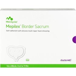 MEPILEX Border Sacrum Schaumverb.haft.16x20 cm st. 10 St – Артикул 12496070 (артикул 12496070) Германия