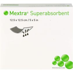 MEXTRA Superabsorbent Verband 12,5x12,5 cm 10 St – Артикул 12513087 (артикул 12513087) Германия