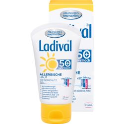 LADIVAL allergische Haut Gel LSF 50+ 50 ml – Артикул 13229661 (артикул 13229661) Германия