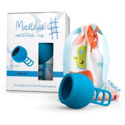 MERULA Menstrual Cup mermaid blau 1 St – Артикул 13588911 (артикул 13588911) Германия