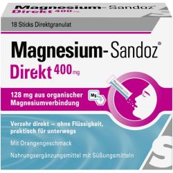 MAGNESIUM SANDOZ Direkt 400 mg Sticks 18 St – Артикул 14210066 (артикул 14210066) Германия
