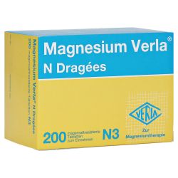 Magnesium Verla N Dragees – Артикул 4911945 (артикул 4911945) Германия
