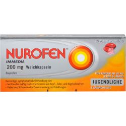 NUROFEN Immedia 200 mg Weichkapseln 10 St – Артикул 146519 (артикул 146519) Германия