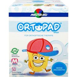 ORTOPAD for boys medium Augenokklusionspflaster 50 St – Артикул 215031 (артикул 215031) Германия
