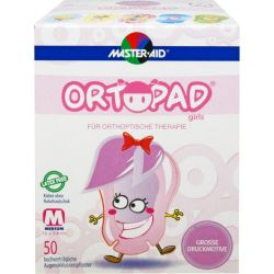 ORTOPAD for girls medium Augenokklusionspflaster 50 St – Артикул 215048 (артикул 215048) Германия