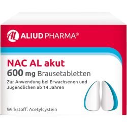 NAC AL akut 600 mg Brausetabletten 20 St – Артикул 724790 (артикул 724790) Германия