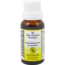 NUX VOMICA KOMPLEX Nr.81 Dilution 20 ml – Артикул 736238 (артикул 736238) Германия