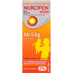 NUROFEN Junior Fiebersaft Erdbeer 2% 100 ml – Артикул 1170187 (артикул 1170187) Германия