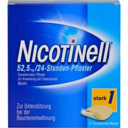 NICOTINELL 21 mg/24-Stunden-Pflaster 52,5mg 21 St – Артикул 1262021 (артикул 1262021) Германия