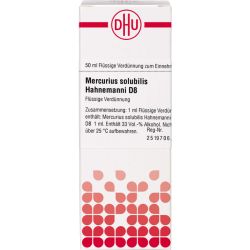 MERCURIUS SOLUBILIS Hahnemanni D 8 Dilution 50 ml – Артикул 2116391 (артикул 2116391) Германия