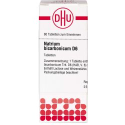 NATRIUM BICARBONICUM D 6 Tabletten 80 St – Артикул 2634134 (артикул 2634134) Германия