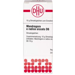 MANDRAGORA E radice siccata D 6 Globuli 10 g – Артикул 2803016 (артикул 2803016) Германия