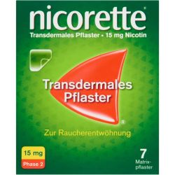 NICORETTE TX Pflaster 15 mg 7 St – Артикул 3273371 (артикул 3273371) Германия