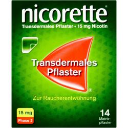 NICORETTE TX Pflaster 15 mg 14 St – Артикул 3273514 (артикул 3273514) Германия