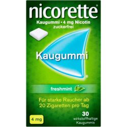 NICORETTE 4 mg freshmint Kaugummi 30 St – Артикул 3643448 (артикул 3643448) Германия