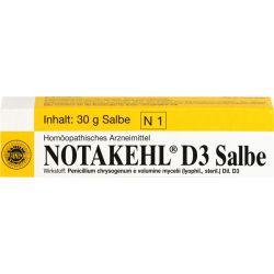 NOTAKEHL D 3 Salbe 30 g – Артикул 3685748 (артикул 3685748) Германия