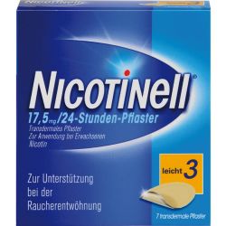 NICOTINELL 7 mg/24-Stunden-Pflaster 17,5mg 7 St – Артикул 3764502 (артикул 3764502) Германия