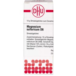 MAGNESIUM SULFURICUM D 6 Globuli 10 g – Артикул 4226103 (артикул 4226103) Германия