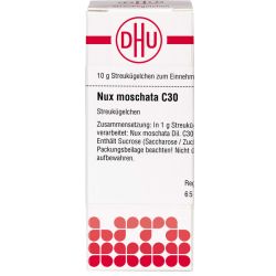 NUX MOSCHATA C 30 Globuli 10 g – Артикул 4229337 (артикул 4229337) Германия