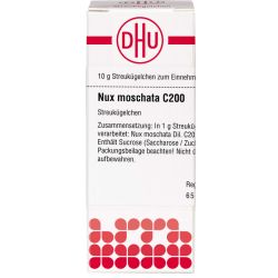NUX MOSCHATA C 200 Globuli 10 g – Артикул 4229343 (артикул 4229343) Германия