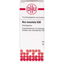 NUX MOSCHATA D 30 Globuli 10 g – Артикул 4229389 (артикул 4229389) Германия