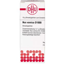 NUX VOMICA D 1000 Globuli 10 g – Артикул 4229656 (артикул 4229656) Германия