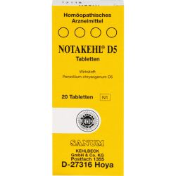 NOTAKEHL D 5 Tabletten 20 St – Артикул 4426569 (артикул 4426569) Германия