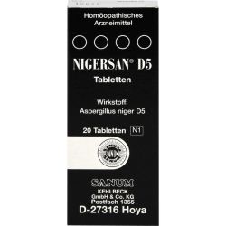 NIGERSAN D 5 Tabletten 20 St – Артикул 4603907 (артикул 4603907) Германия